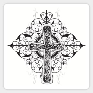 Celtic Cross Sticker